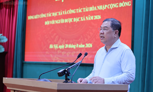 Phó Thủ tướng Thường trực Phạm Gia Túc: Công tác đặc xá phải gắn chặt với tái hòa nhập cộng đồng