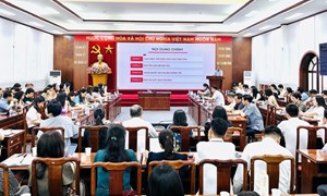 Đảng ủy Cơ quan Ủy ban Trung ương MTTQ Việt Nam cập nhật thông tin thời sự quốc tế cho cán bộ, đảng viên