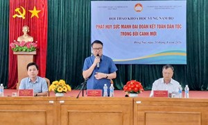 Phát huy sức mạnh đại đoàn kết toàn dân tộc trong bối cảnh mới