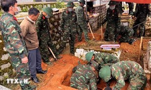 Xác minh thông tin, khoanh vùng địa điểm tìm kiếm, quy tập hài cốt liệt sỹ