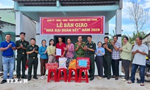 Cà Mau: Những mái ấm - món quà ý nghĩa mừng Tết Độc lập