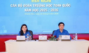 Hội nghị Cán bộ Đoàn trường học toàn quốc năm học 2025 - 2026