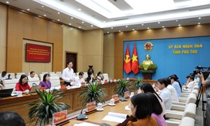 Đoàn giám sát của Ban Thường trực Ủy ban Trung ương MTTQ Việt Nam làm việc với UBND tỉnh Phú Thọ