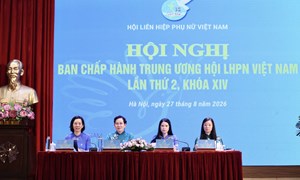 Hội nghị lần thứ hai Ban Chấp hành Trung ương Hội LHPN Việt Nam khóa XIV, nhiệm kỳ 2026-2031