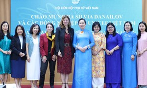 Trung ương Hội LHPN Việt Nam làm việc với Quỹ Nhi đồng Liên hợp quốc tại Việt Nam