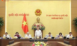 Khai mạc Phiên họp thứ 6 của Ủy ban Thường vụ Quốc hội