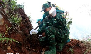 Quảng Ngãi: Phát hiện nhiều di vật, manh mối xác định danh tính liệt sĩ