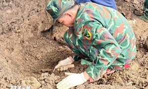 Phát hiện, quy tập nhiều hài cốt liệt sỹ tại tỉnh Quảng Trị