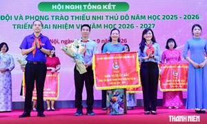 Hội nghị tổng kết công tác Đội và phong trào thiếu nhi thủ đô năm học 2025 - 2026