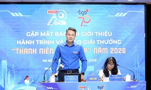 Họp báo giới thiệu hành trình và gala Giải thưởng “Thanh niên sống đẹp” năm 2026