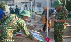 Thanh Hóa hoàn thành lấy mẫu hài cốt liệt sỹ chưa xác định được danh tính
