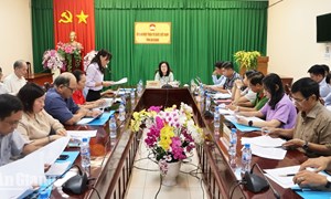 An Giang: Ủy ban MTTQ Việt Nam tỉnh cho ý kiến về hoạt động của các hội do Đảng, Nhà nước giao nhiệm vụ trên địa bàn tỉnh