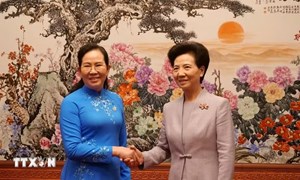 Thúc đẩy giao lưu, hợp tác giữa phụ nữ Việt Nam và Trung Quốc