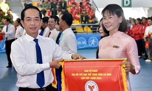 Cà Mau: Chủ tịch Ủy ban MTTQ Việt Nam tỉnh tham dự Lễ khai mạc Đại hội Thể dục Thể thao lần thứ I năm 2026