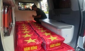 Thanh Hóa: Bàn giao 2.150 mẫu hài cốt liệt sĩ cho Viện Pháp y Quân đội