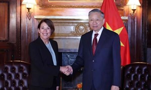 Tổng Bí thư, Chủ tịch nước Tô Lâm tiếp Hiệu trưởng Trường Kinh doanh Stanford