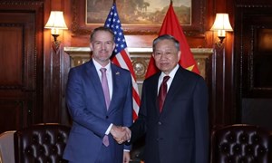 Tổng Bí thư, Chủ tịch nước Tô Lâm tiếp Trưởng Đại diện Thương mại Hoa Kỳ Jamieson Greer