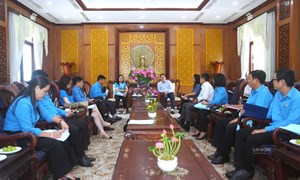 Tổng LĐLĐ Việt Nam làm việc với Thường trực Tỉnh ủy Tây Ninh 