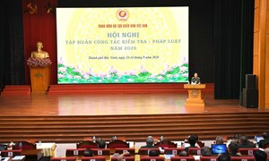 Trung ương Hội Cựu chiến binh Việt Nam tổ chức Hội nghị tập huấn công tác kiểm tra - pháp luật năm 2026