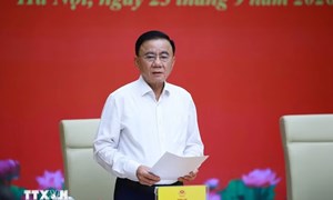 Thông qua dự thảo Báo cáo kết quả kiểm tra, giám sát đối với Ban Thường vụ Đảng ủy Chính phủ