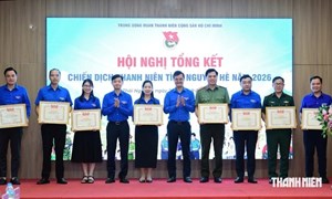 Hội nghị tổng kết Chiến dịch Thanh niên tình nguyện hè 2026
