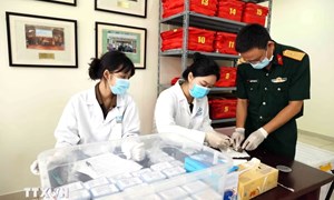Tiến độ công tác lấy mẫu hài cốt phục vụ xác định danh tính đạt gần 95%