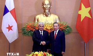 Tổng Bí thư, Chủ tịch nước Tô Lâm hội đàm với Tổng thống Cộng hòa Panama