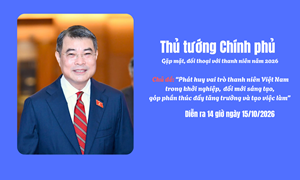 Thủ tướng Chính phủ đối thoại với thanh niên về khởi nghiệp, AI và việc làm