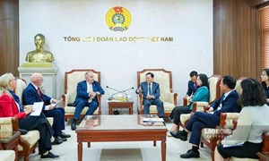 Tổng LĐLĐ Việt Nam tiếp Đoàn đại biểu Đảng Công nhân Hungary