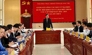 Quảng Trị: Giám sát công tác bầu cử đại biểu Quốc hội và đại biểu Hội đồng nhân dân các cấp tại xã Mỹ Thủy