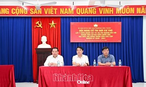 Thống nhất giới thiệu Bí thư Tỉnh ủy Khánh Hòa Nghiêm Xuân Thành ứng cử đại biểu Quốc hội khóa XVI, Phó Bí thư Thường trực Tỉnh ủy Khánh Hòa Hồ Xuân Trường ứng cử đại biểu Hội đồng nhân dân tỉnh Khánh Hòa nhiệm kỳ 2026 - 2031
