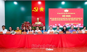 Khánh Hòa: Người ứng cử đại biểu Quốc hội khóa XVI và người ứng cử đại biểu Hội đồng nhân dân tỉnh nhiệm kỳ 2026 - 2031 tiếp xúc cử tri 