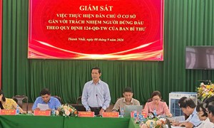 Đắk Lắk: Giám sát việc thực hiện dân chủ ở cơ sở gắn với trách nhiệm người đứng đầu