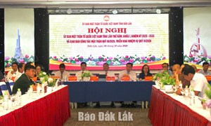 Đắk Lắk: Giao ban công tác Mặt trận quý 3, triển khai nhiệm vụ quý 4 năm 2026