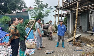 Niềm vui trong ngôi nhà mới ở xa Tiền Phong