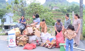 Xây dựng khu dân cư sáng - xanh - sạch - đẹp ở Tổ dân phố 7