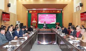 Tuyên Quang: Ủy ban Mặt trận Tổ quốc tỉnh gặp mặt chức sắc, chức việc các tôn giáo