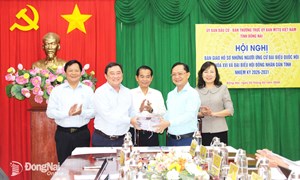 Đồng Nai: Bàn giao hồ sơ những người được giới thiệu ứng cử đại biểu Quốc hội khóa XVI và đại biểu HĐND các cấp, nhiệm kỳ 2026 - 2031