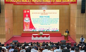 Lâm Đồng hướng dẫn 162 ứng cử viên xây dựng chương trình hành động