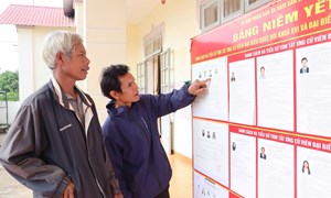 Lâm Đồng: Linh hoạt đưa thông tin bầu cử đến vùng đồng bào dân tộc thiểu số