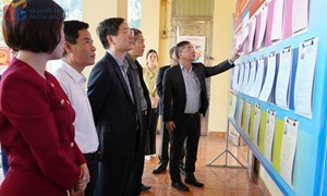 Quảng Ninh: Kiểm tra công tác chuẩn bị bầu cử tại phường Hà Tu, Quang Hanh