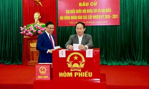 Hải Phòng: Cử tri nô nức đi bầu cử đại biểu Quốc hội khóa XVI và đại biểu HĐND các cấp