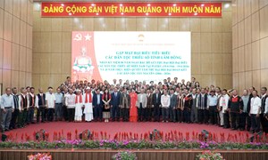 Lâm Đồng gặp mặt đại biểu tiêu biểu các dân tộc thiểu số