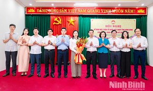 Ninh Bình: Kiện toàn chức danh Chủ tịch Ủy ban MTTQ Việt Nam tỉnh khóa I, nhiệm kỳ 2025-2030