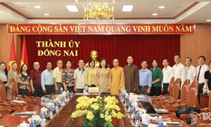 Đồng Nai: Gặp mặt đoàn đại biểu tham dự Đại hội đại biểu MTTQ Việt Nam lần thứ XI