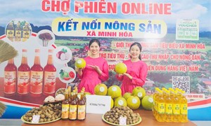 Ủy ban MTTQ Việt Nam xã Minh Hóa, Quảng Trị với mô hình 'Chợ phiên online'