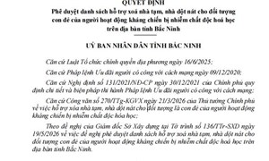 Bắc Ninh chi hơn 3,2 tỷ đồng xóa nhà tạm cho con đẻ nạn nhân chất độc hóa học