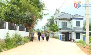 Xã Hoành Mô, tỉnh Quảng Ninh đổi thay từ xây dựng nông thôn mới
