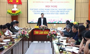 Lâm Đồng lắng nghe tâm tư, nguyện vọng các tầng lớp Nhân dân trong đồng bào dân tộc thiểu số 