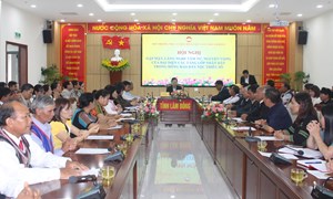 Lâm Đồng: Đối thoại với dân để tháo gỡ khó khăn từ cơ sở